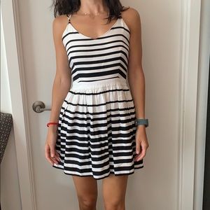 Dolce Vita Striped Backless Dress